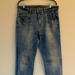 Men’s American Eagle Light Denim Jeans Size 34 Next Level Flex